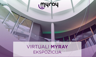 ATNAUJINTA virtuali MyRay diagnostinės įrangos EKSPOZICIJA
